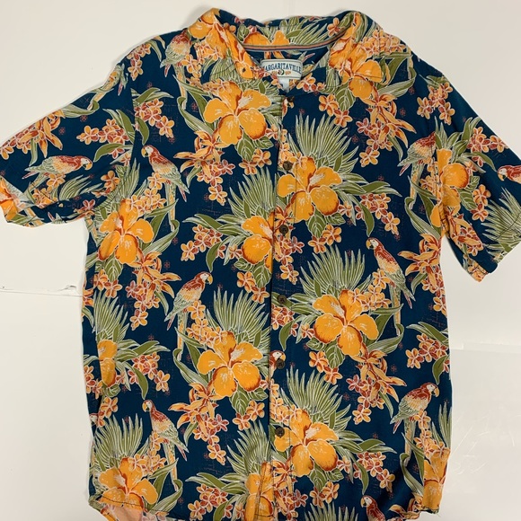 Margaritaville Other - Margaritaville Hawaiian Button Down Mens Large